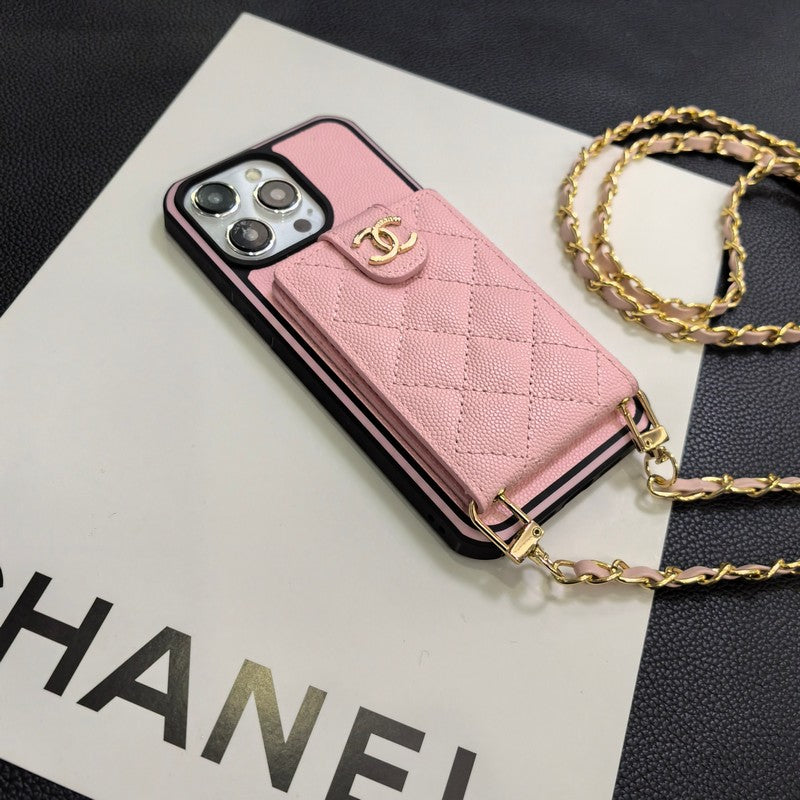 Crossbody Leather iPhone Case 001