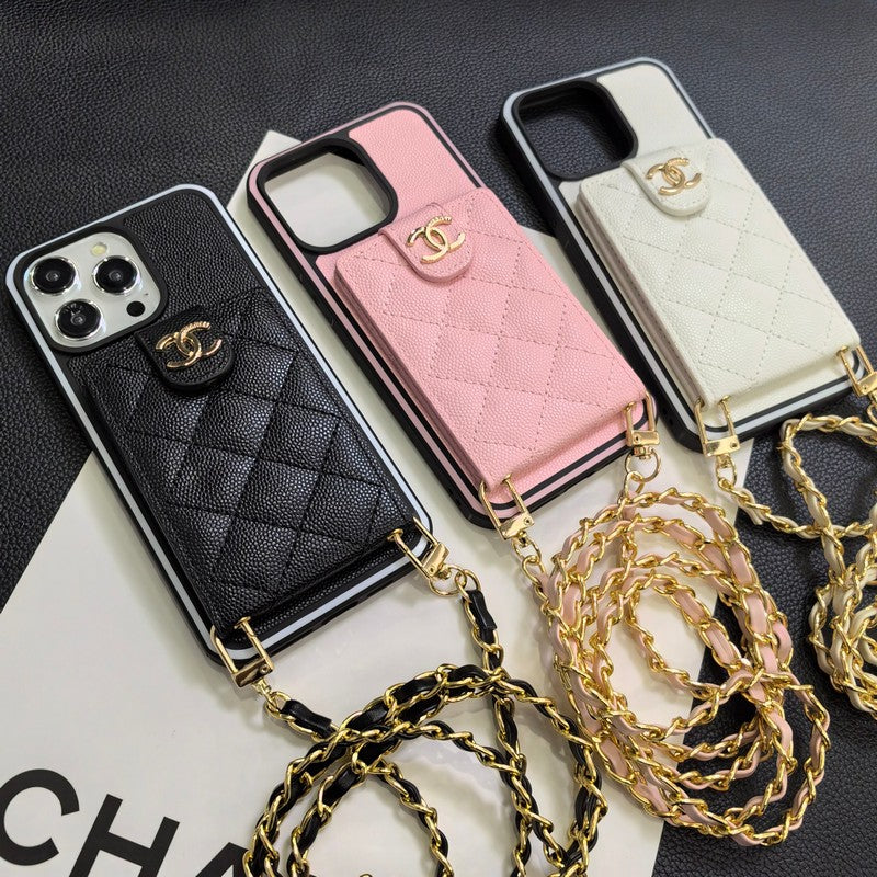 Crossbody Leather iPhone Case 001