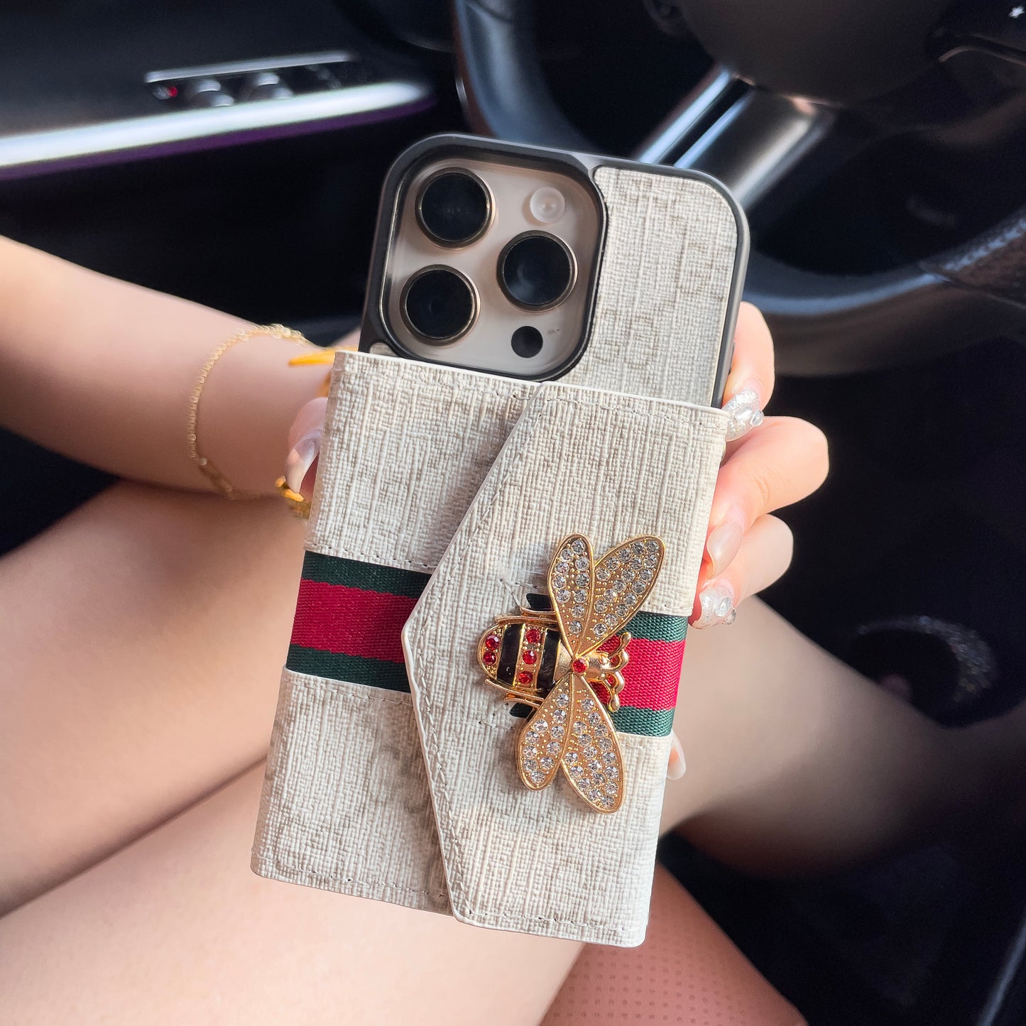 Advanced Crossbody iPhone Case with Card Holder & Shoulder Strap  01