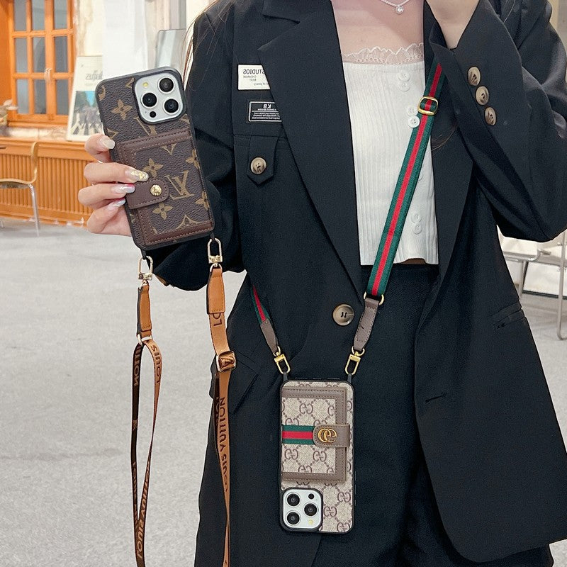 Card Bag Crossbody iPhone Case 0013