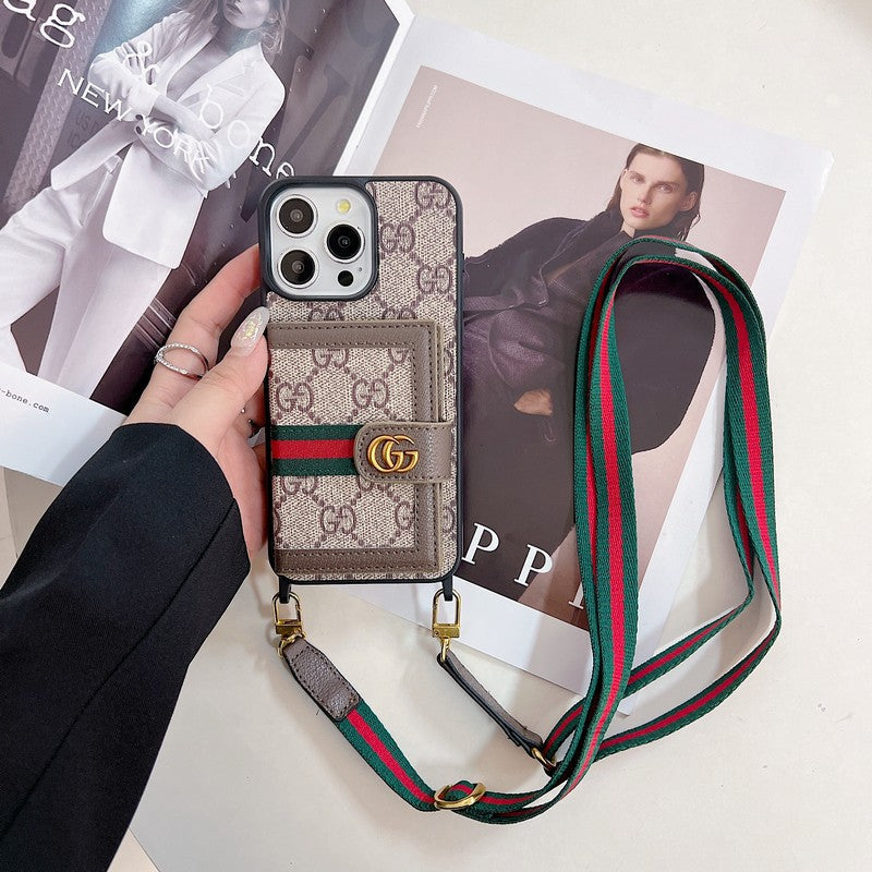 Card Bag Crossbody iPhone Case 0013