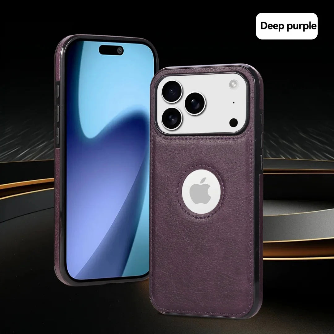 Luxury High Quality PU Leather Mobile Phone Case For iPhone 17 /16 /15 /14