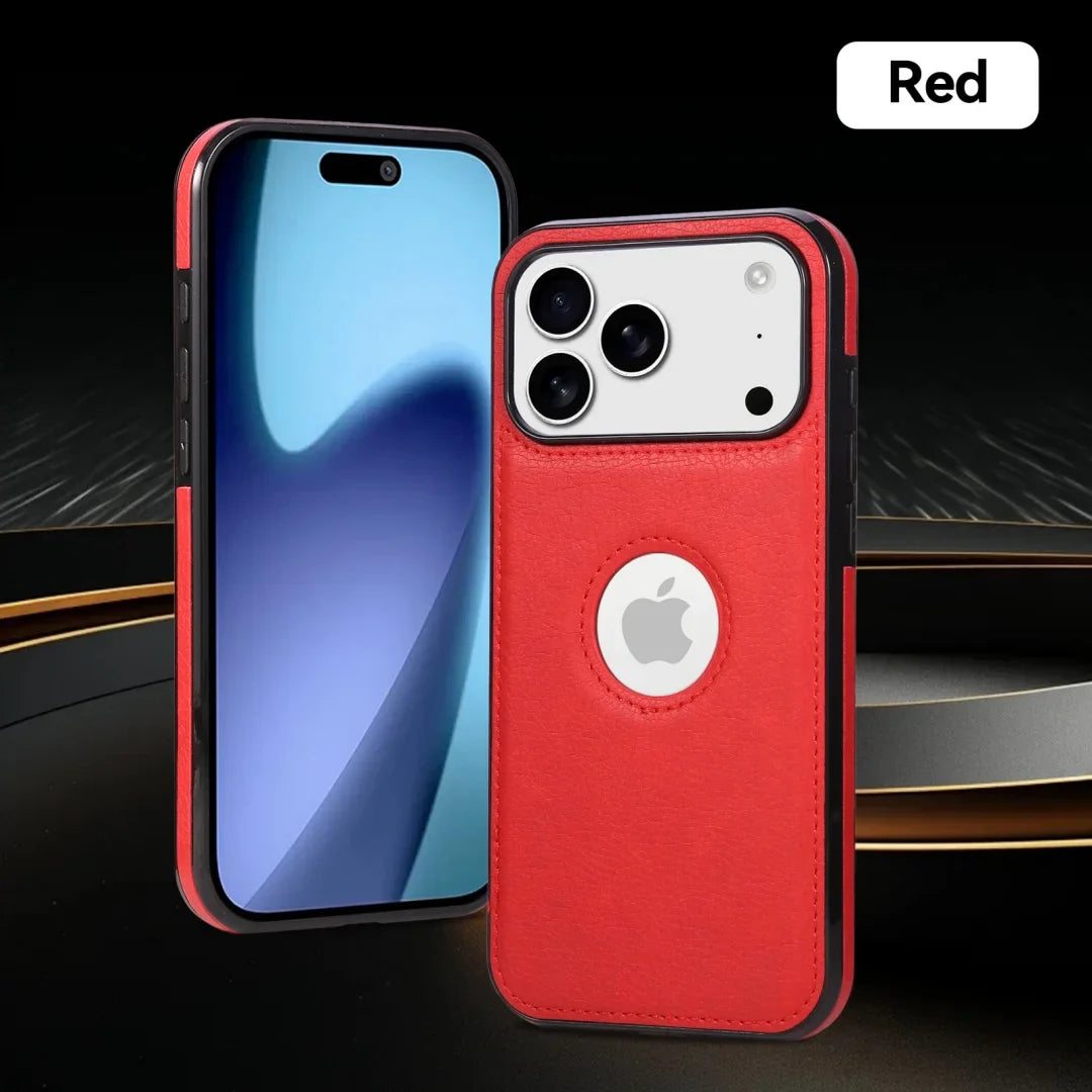 Luxury High Quality PU Leather Mobile Phone Case For iPhone 17 /16 /15 /14