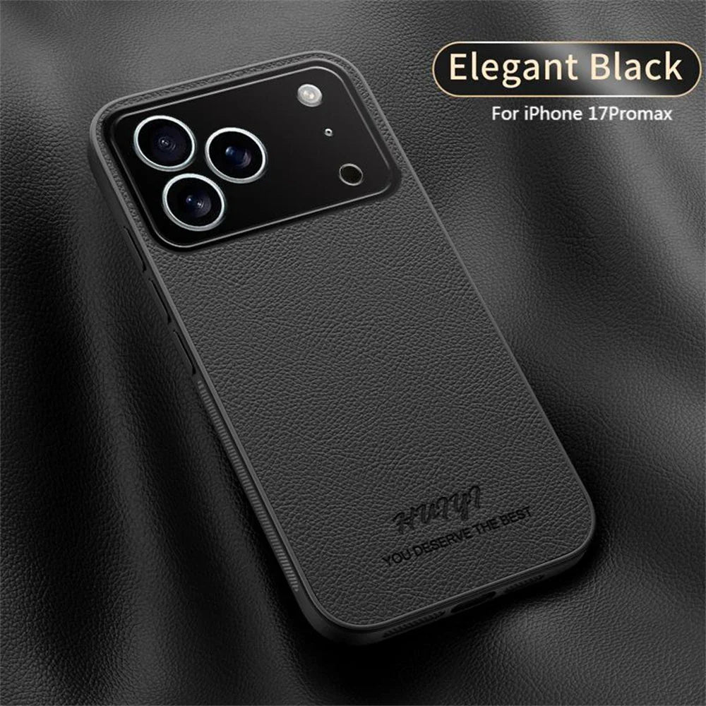High-end Leather Phone Case for iPhone 17 /16 /15 /14